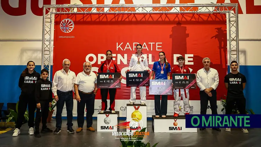 Karaté do Entroncamento conquista pódios no Open Vila de Cascais