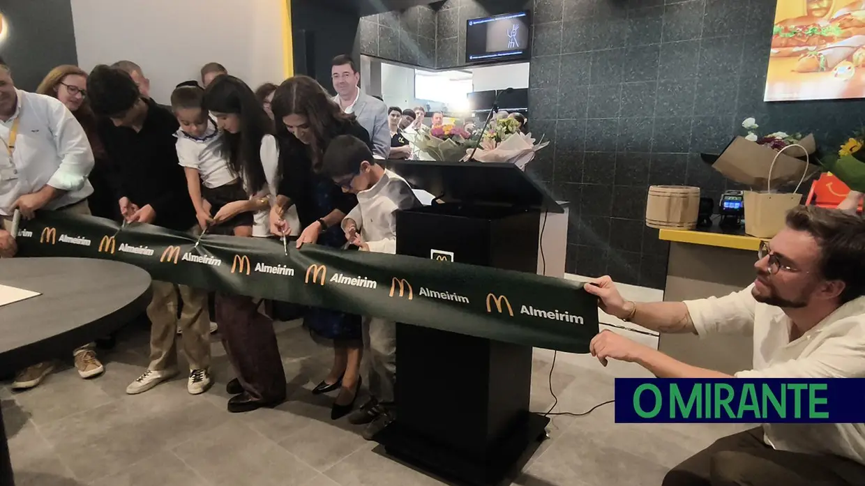 McDonald’s abre restaurante em Almeirim e cria 60 postos de trabalho