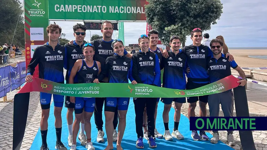 Clube de Natação de Torres Novas conquista dois títulos nacionais de triatlo