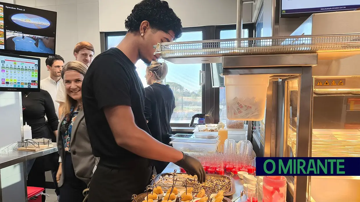 McDonald’s abre restaurante em Almeirim e cria 60 postos de trabalho