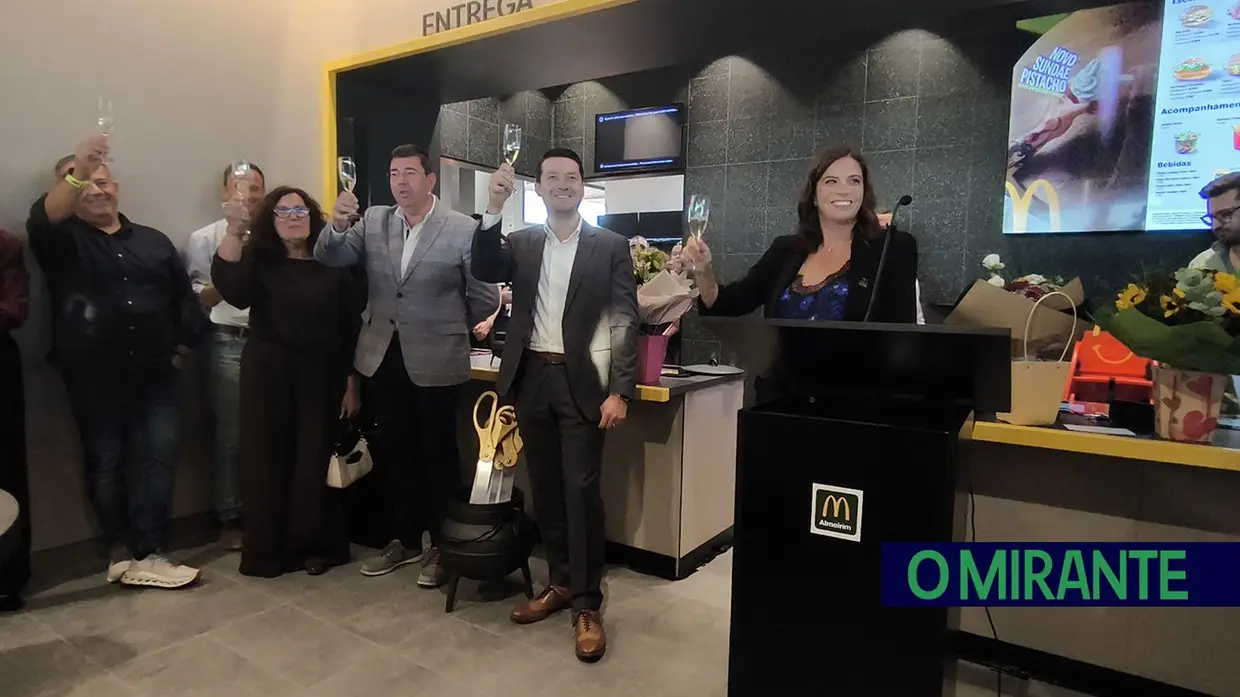 McDonald’s abre restaurante em Almeirim e cria 60 postos de trabalho