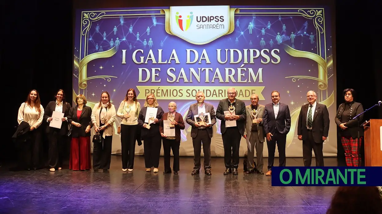 Primeira gala da UDIPSS de Santarém homenageou instituições sociais