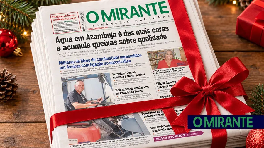 Campanha de Natal no caderno de Classificados de O MIRANTE