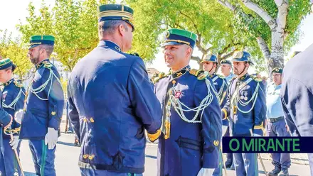 Comandante da GNR de Samora Correia recebeu Medalha de Mérito Militar