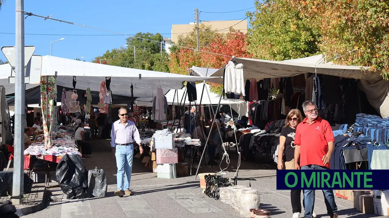 Feira de S. Simão voltou a animar o Sardoal com nova localização a agradar a comerciantes