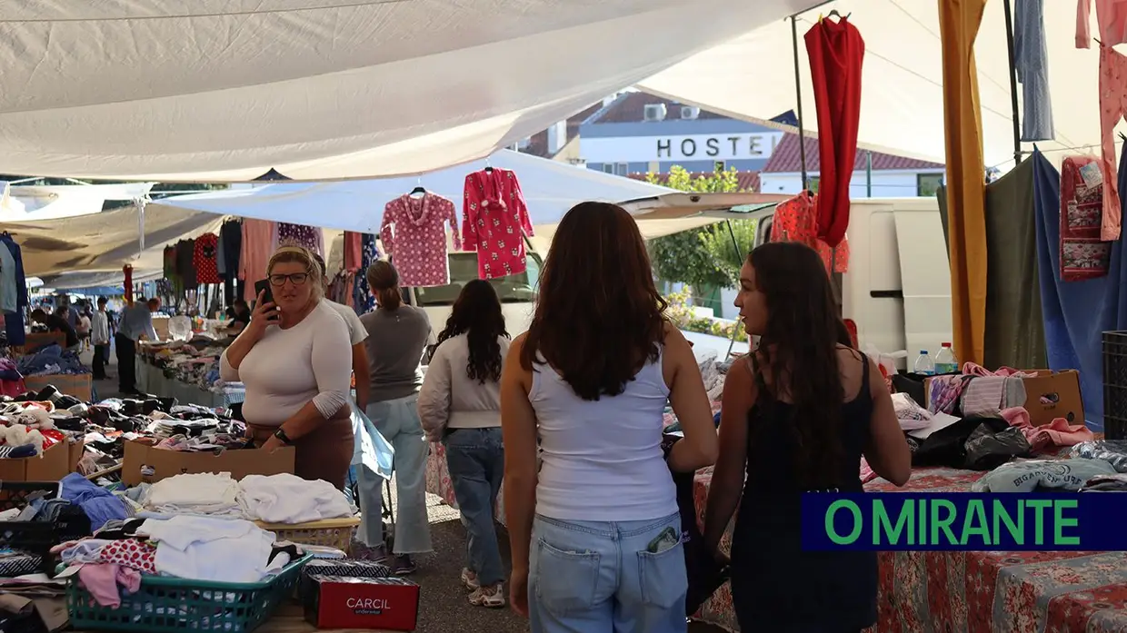 Feira de S. Simão voltou a animar o Sardoal com nova localização a agradar a comerciantes