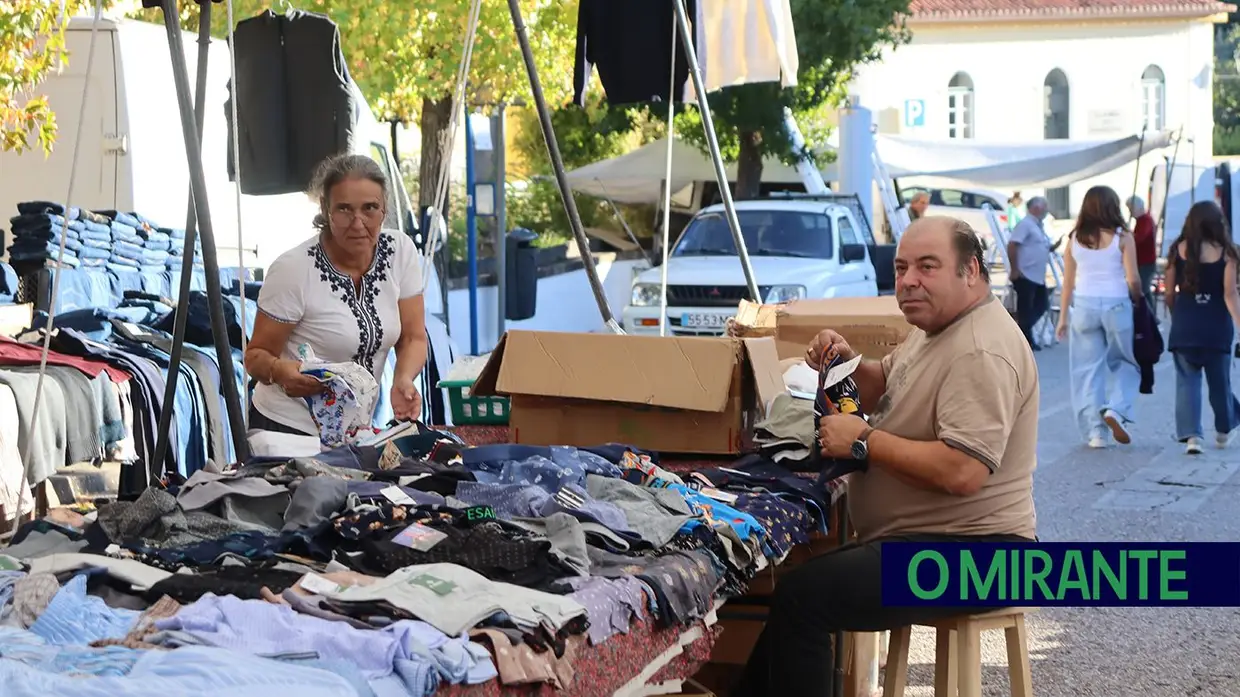 Feira de S. Simão voltou a animar o Sardoal com nova localização a agradar a comerciantes