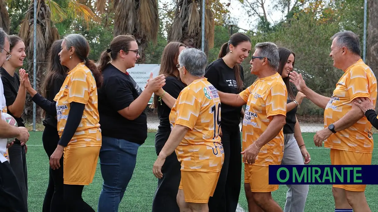 Torneio de Walking Football juntou em Santarém diferentes gerações