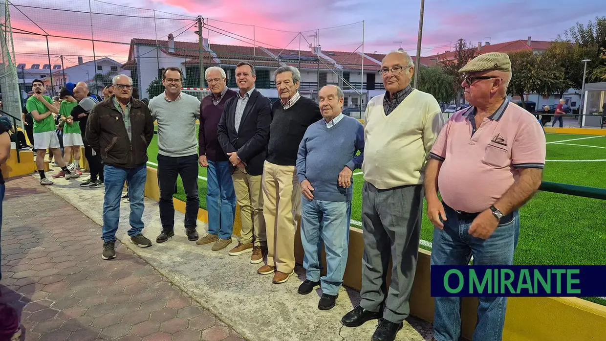 Polidesportivo renovado em Samora Correia com homenagem aos fundadores