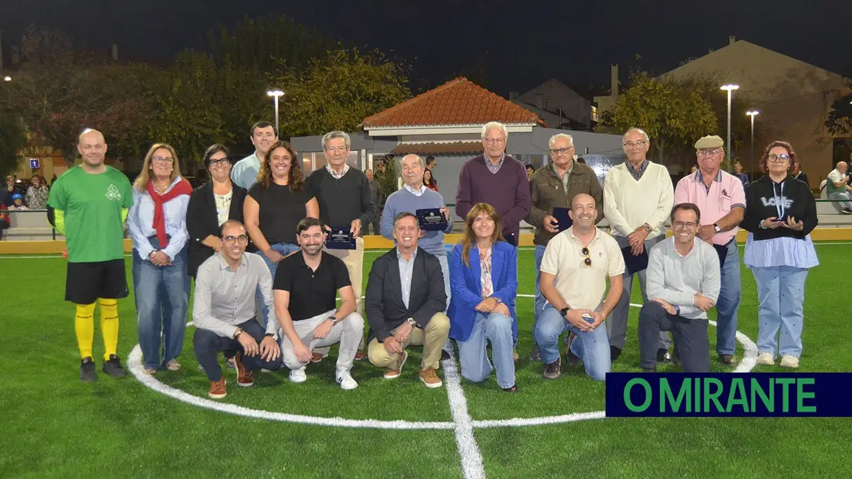 Polidesportivo renovado em Samora Correia com homenagem aos fundadores