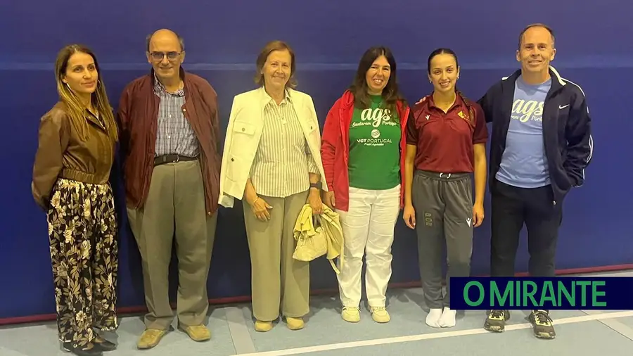 Ginasta de Fátima estreou-se na selecção nacional no Europeu de TeamGym