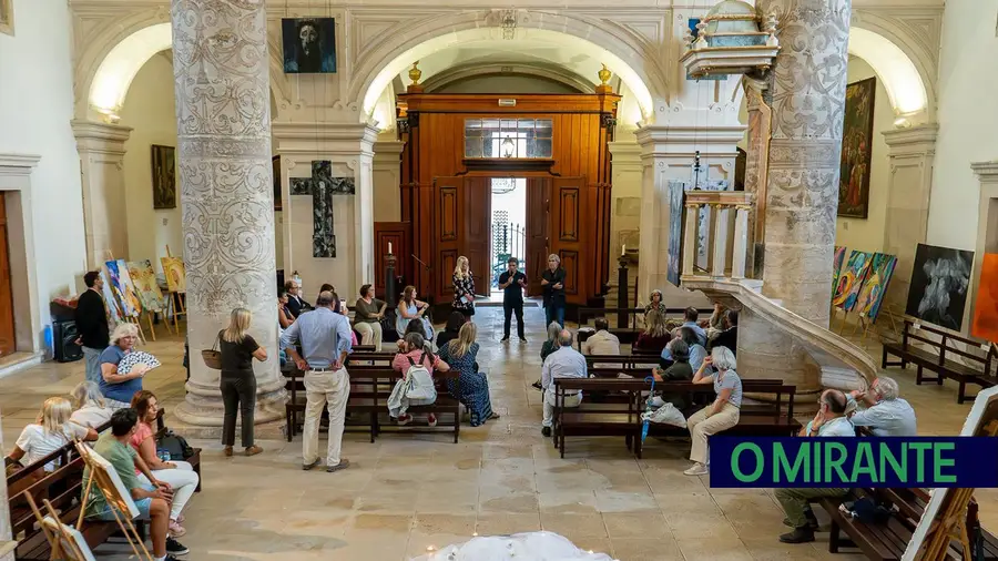Leilão de obras de arte em Santarém vai ajudar a restaurar Igreja da Misericórdia