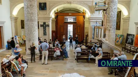 Leilão de obras de arte em Santarém vai ajudar a restaurar Igreja da Misericórdia