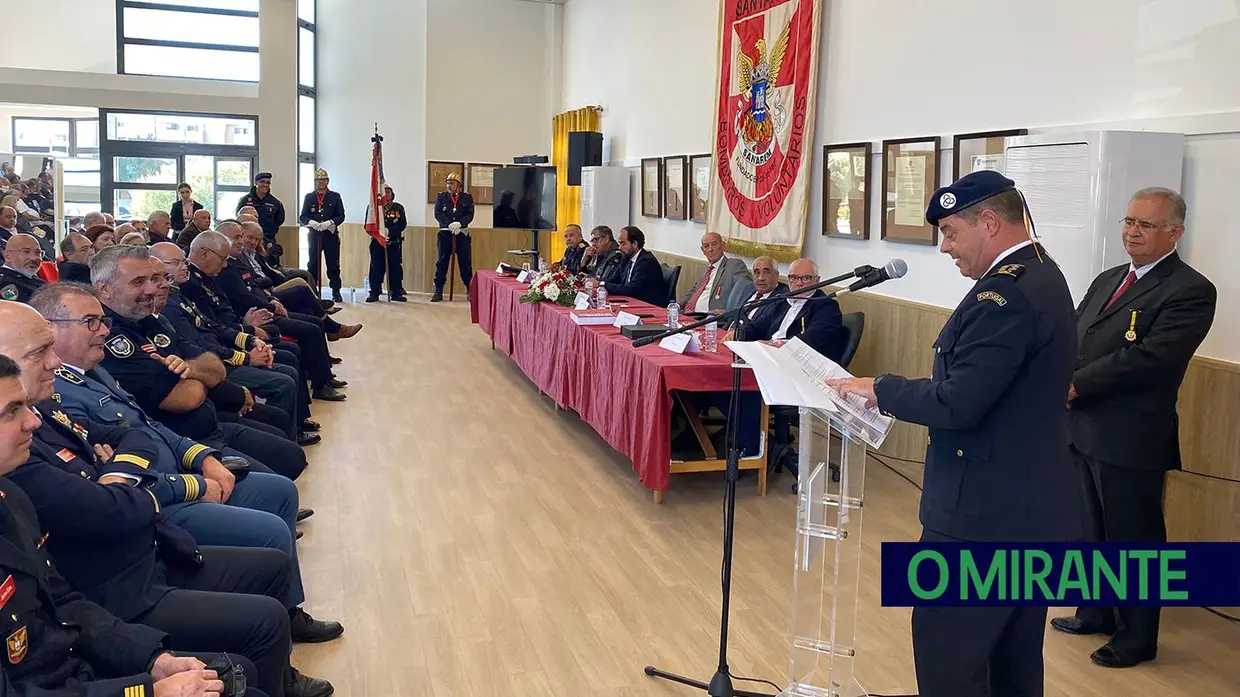 Bombeiros Voluntários de Santarém celebram 155 anos ao serviço da comunidade
