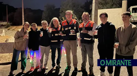 Abertura da variante das Assacaias até mereceu brinde com espumante