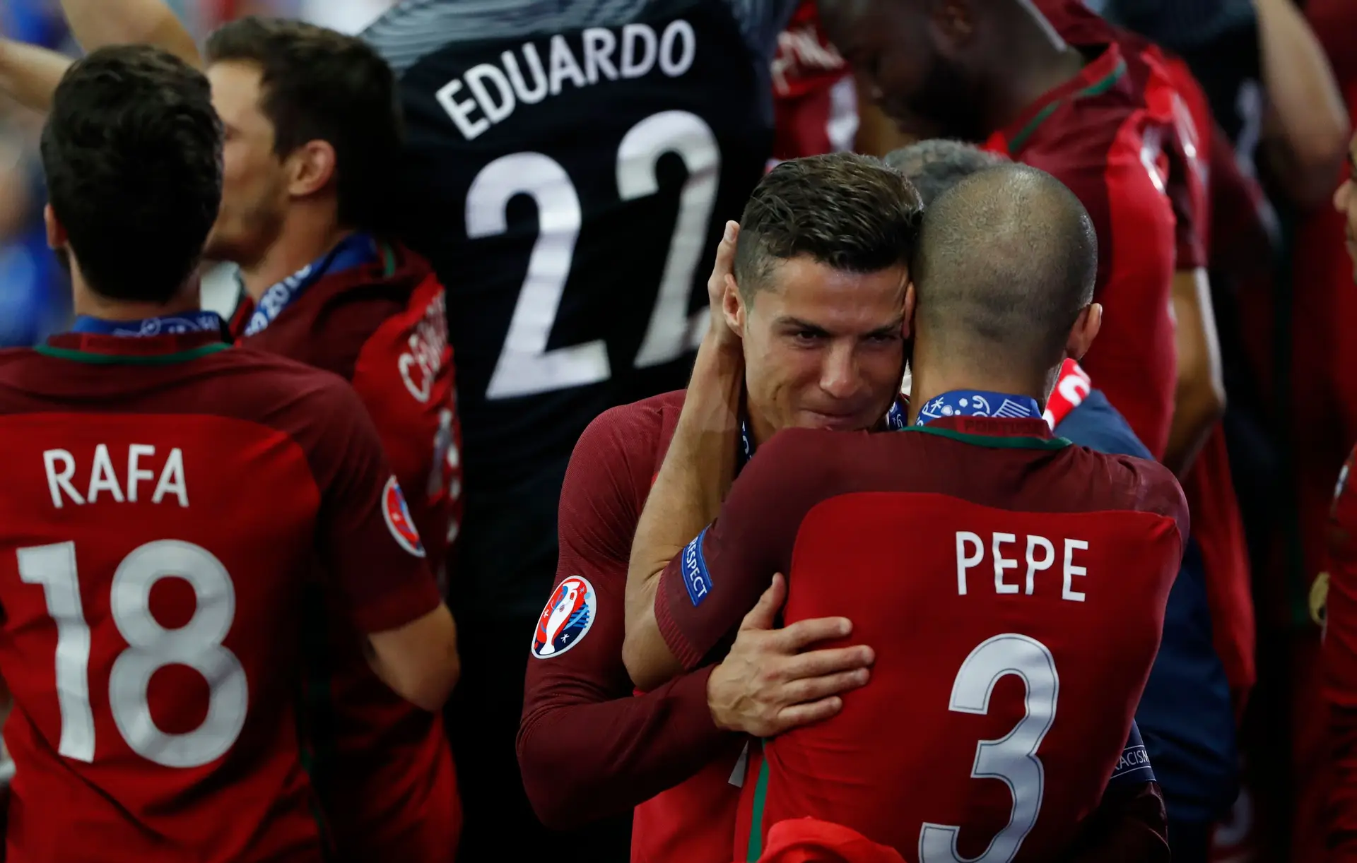 As brincadeiras de Pepe com Ronaldo: "E a marquise, Cristiano?"