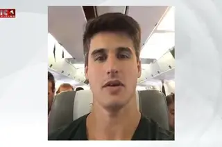 Queda de avião: o vídeo que está a comover o Brasil