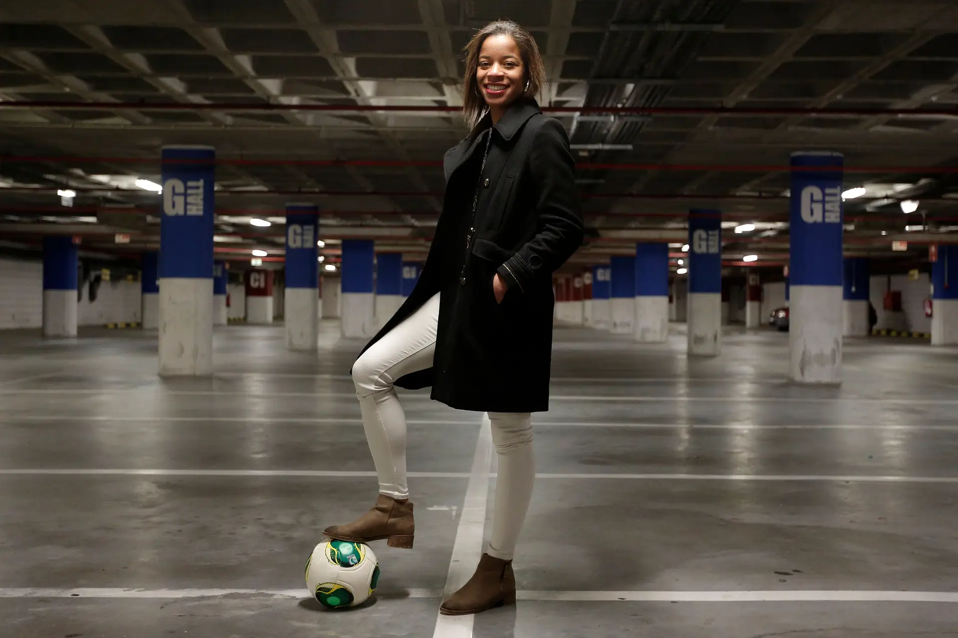 Jéssica Silva é jogadora do Sporting de Braga, 2º classificado da Liga Allianz de futebol feminino