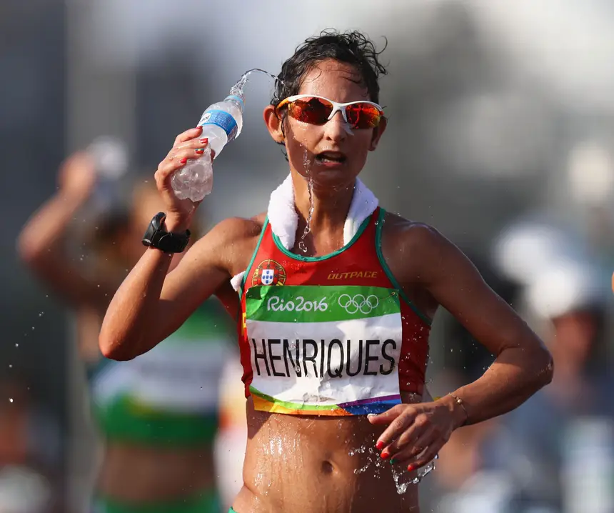 Tribuna Expresso Grandes Jogos Ines Henriques Ouro E Recorde Do Mundo Nos 50 Km Marcha Atualizado Com Declaracoes