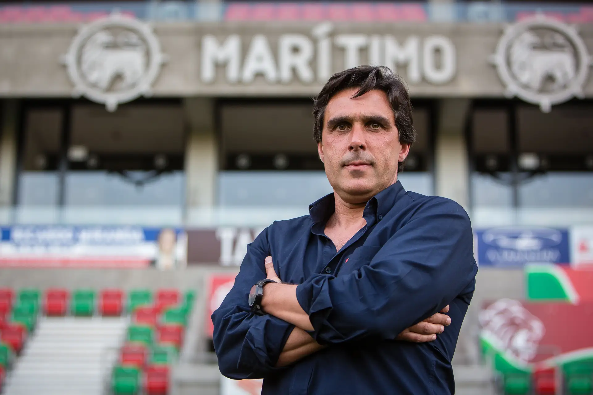 Daniel Ramos tem 46 anos e treina o Marítimo desde setembro, depois de ter estado no Santa Clara