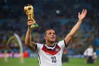 Podolski é do… Flamengo