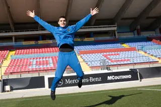 Chaves, o campo de todos os sonhos do sírio Anas Alaji