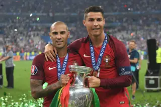 Ricardo Quaresma e Cristiano Ronaldo são colegas na seleção e cresceram juntos na Academia do Sporting