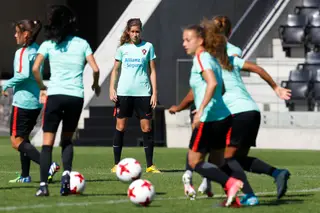 Carolina não exclui a hipótese de um dia ser treinadora