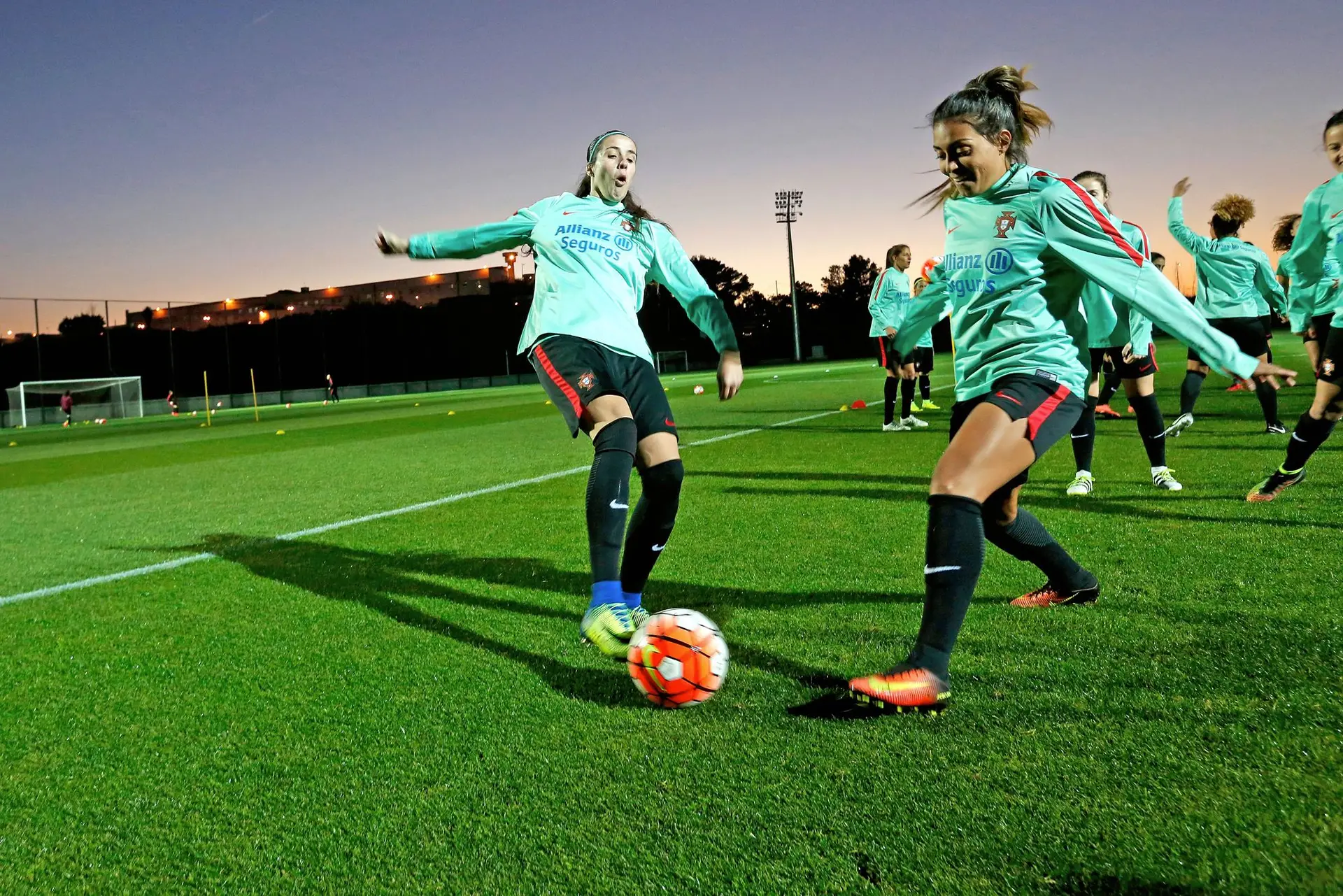 Elas respondem em campo