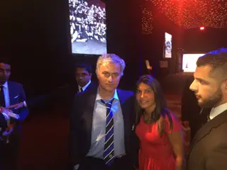 José Mourinho e Ana Borges