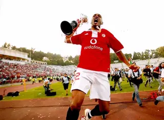 Helder com a Taça de Portugal, em 2004