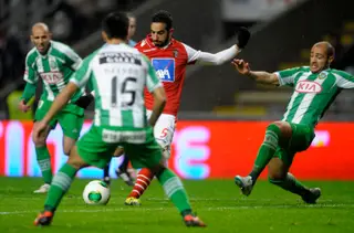 Ruben Amorim foi emprestado pelo Benfica ao Sporting de Braga, em 2011/12 e 2012/13