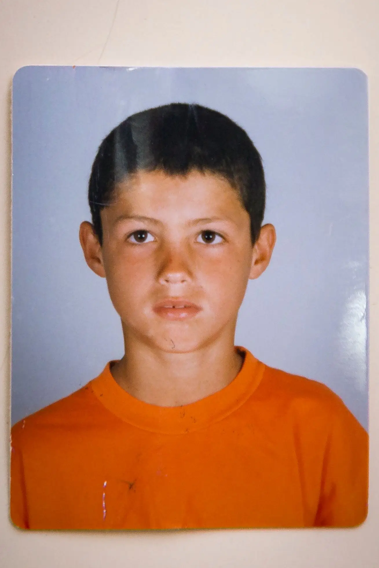 O pequeno Cristiano Ronaldo dos Santos Aveiro