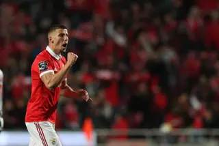 Rúben Dias, central do Benfica