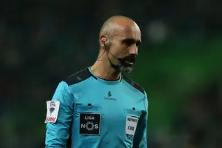 O árbitro João Capela