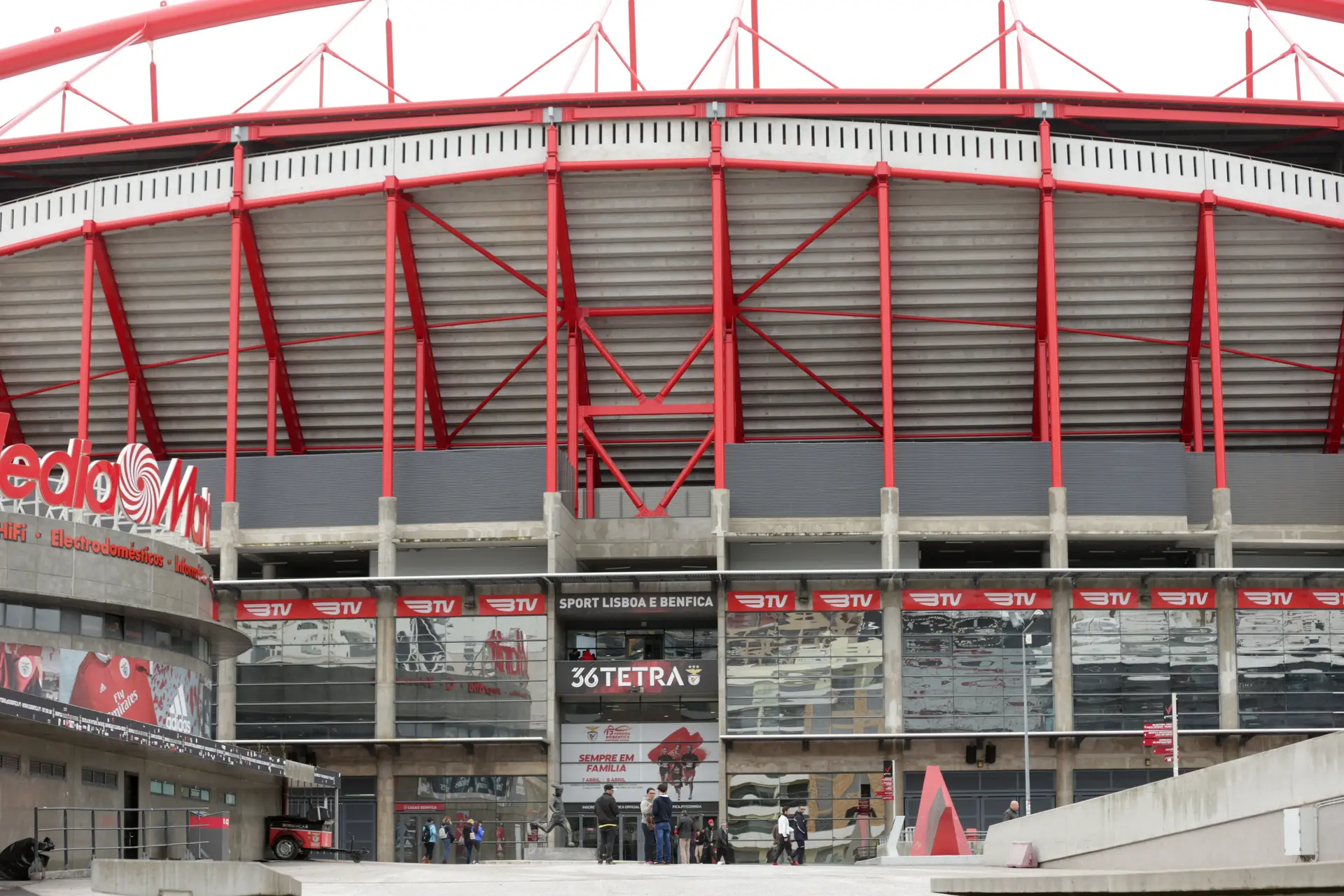 O Estádio da Luz