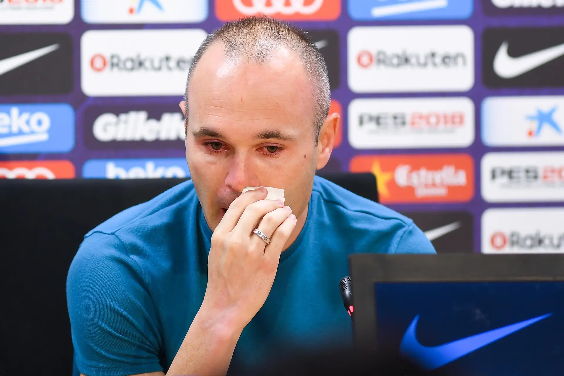 A despedida de Iniesta