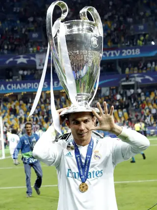 Já são cinco Ligas dos Campeões para Ronaldo