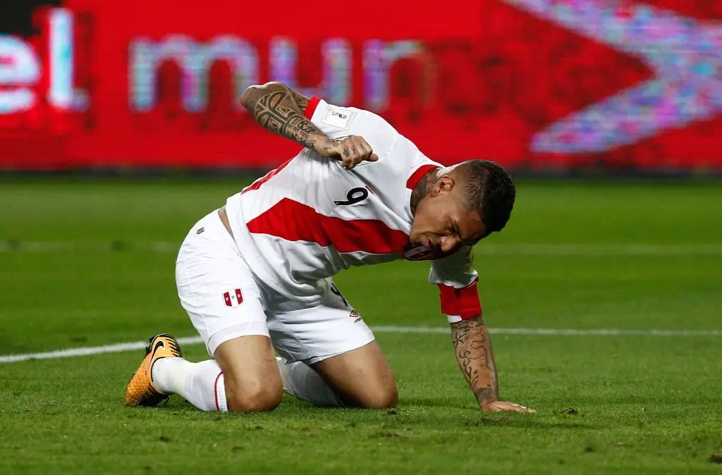 Paolo Guerrero é o veterano capitão do Peru