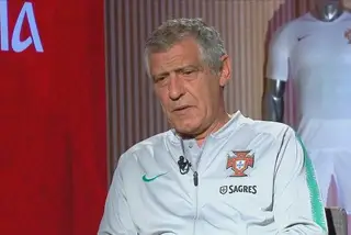 Fernando Santos nega ter falado com os jogadores do Sporting sobre a crise atual no clube