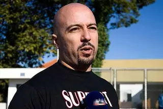 Ex-líder da Frente Nacional Mário Machado candidato à liderança da Juve Leo
