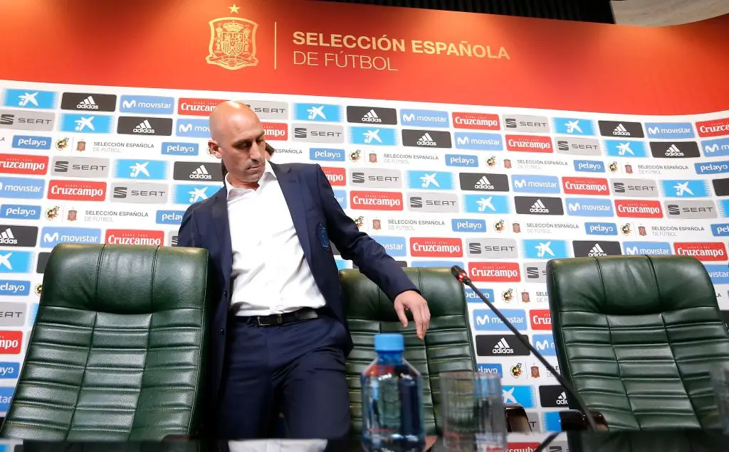 Luis Rubiales, ex-presidente da Federação Espanhola de Futebol.
