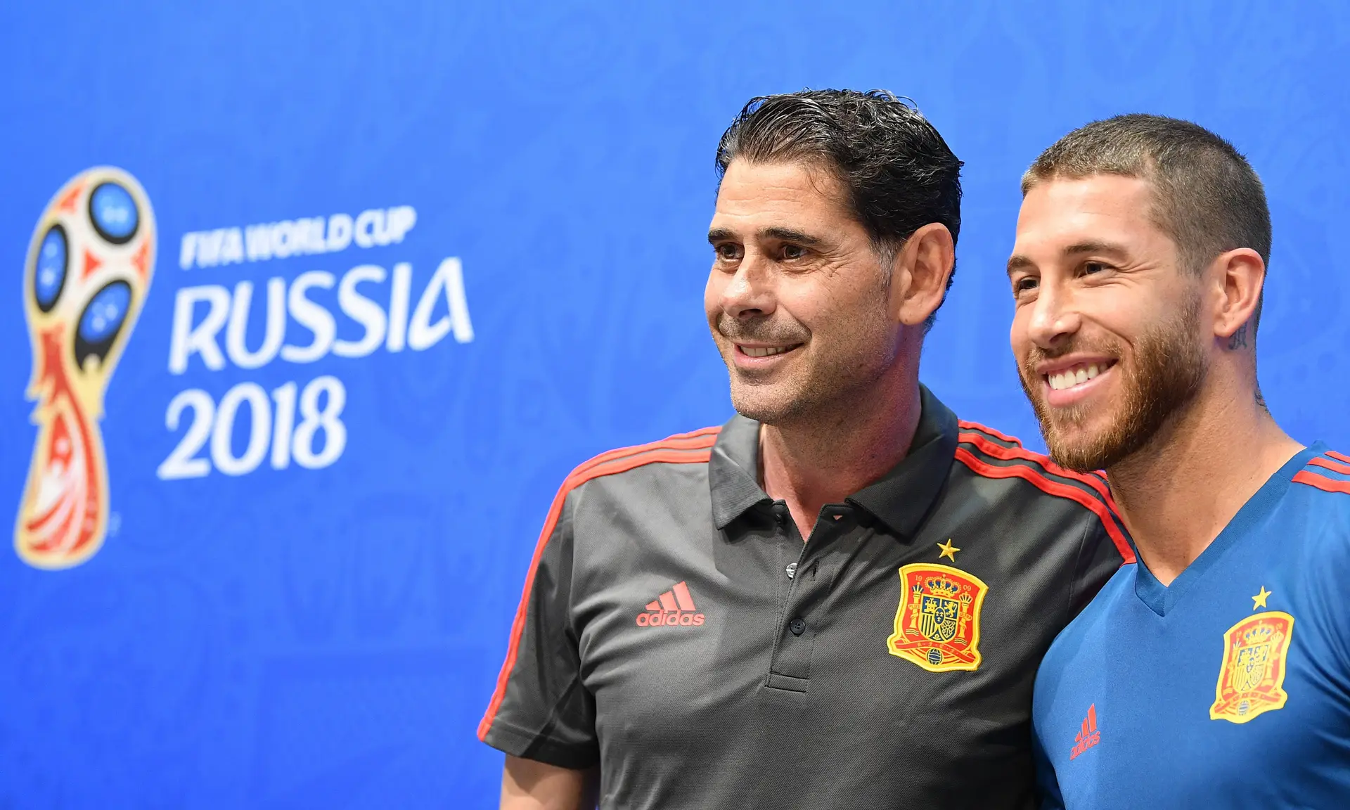 Fernando Hierro e Sergio Ramos