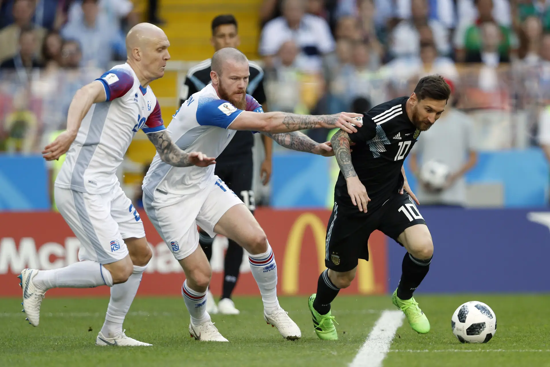 E os vikings travaram mais um gigante no dia não de Messi