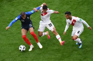 Em direto: França 1 - 0 Peru (final)