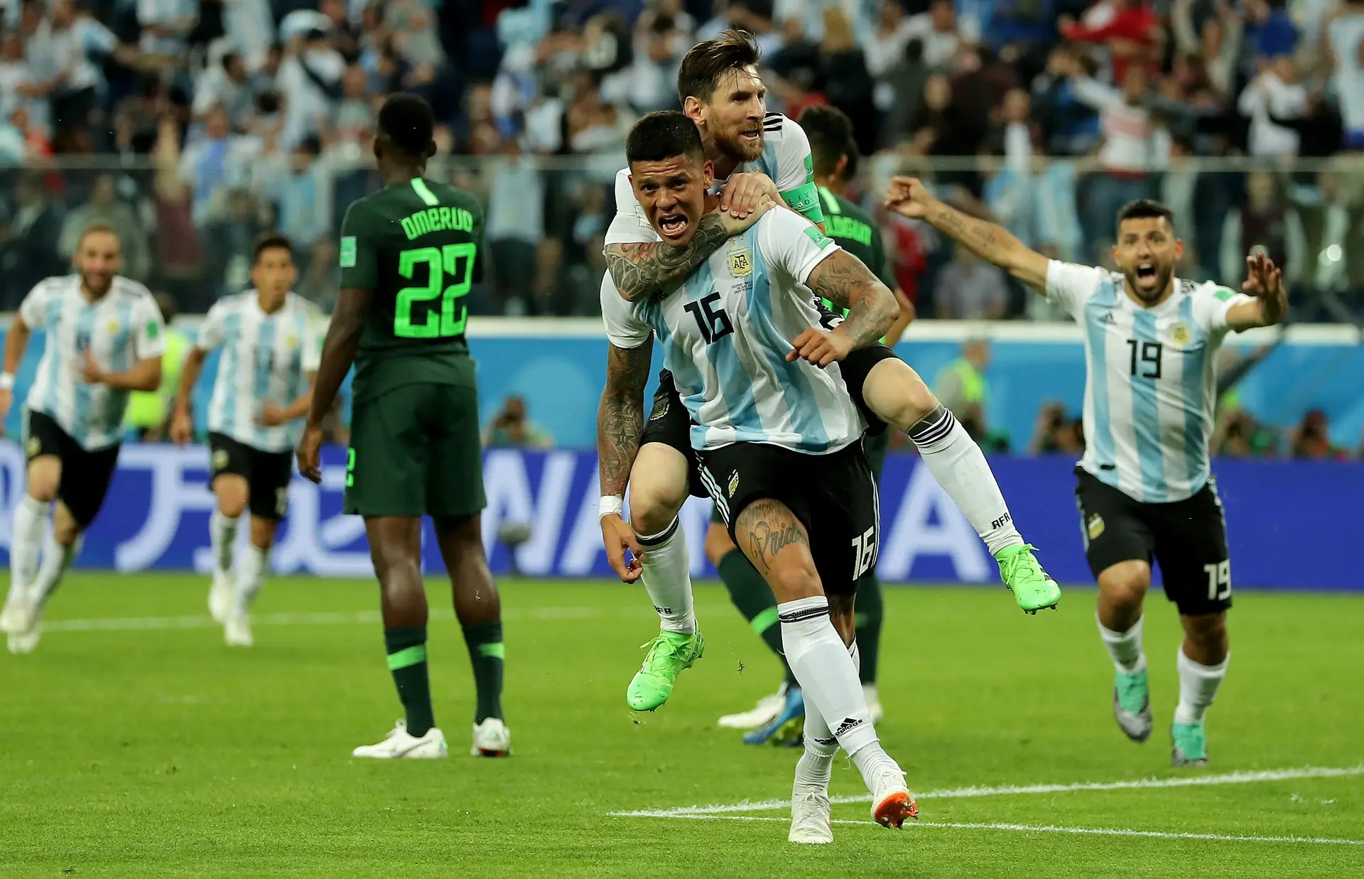 Os argentinos têm huevos a mais