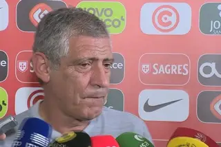 Fernando Santos: “O meu neto vem cá visitar-me no sábado. Já tenho saudades dele e como conto ficar mais um tempo largo...”