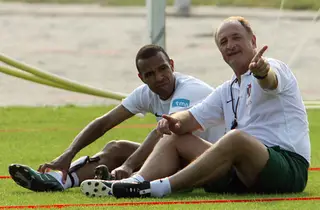 Costinha à conversa com Scolari