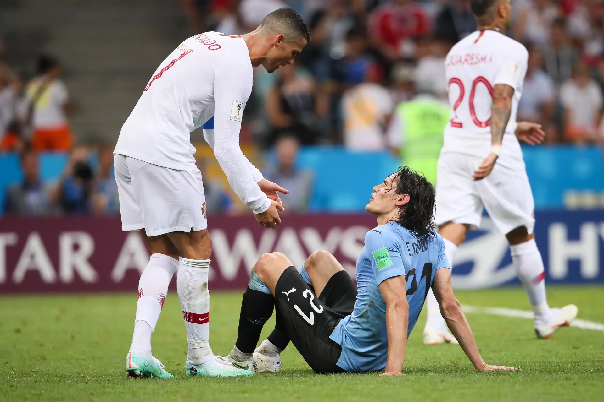 O gesto nobre de Ronaldo que corre o mundo