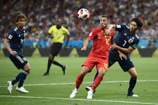 Em direto: Bélgica-Japão